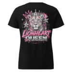 Basic T-Shirt für Damen "LionHeart Queen"